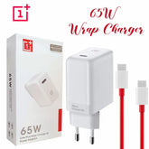 65W ORIGINAL ONEPLUS SUPER FAST WARP CHARGE (EU PIN) WITH USB TYPE C TO TYPE C CABLE